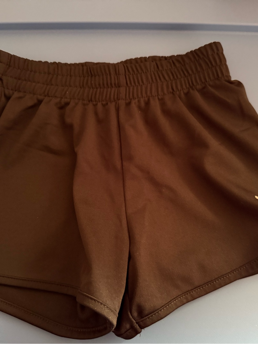 Puma Black Kids Elastic-Waist Athletic Shorts